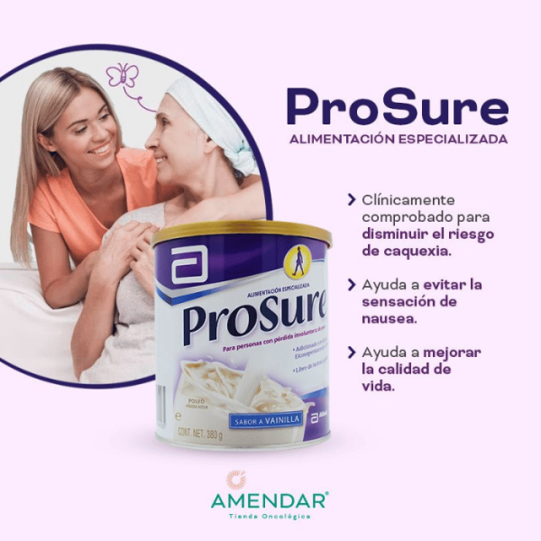 PROSURE - Suplemento alimenticio sabor vainilla