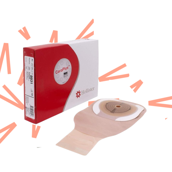 HOLLISTER PREMIER™ BOLSA DRENABLE CON CERAPLUS™